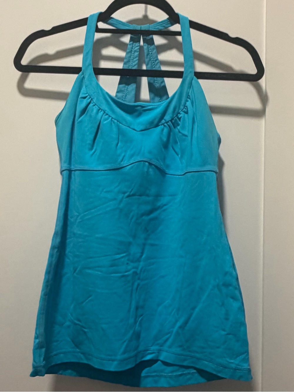 lululemon athletica Turquoise Scoop Neck Tank